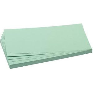 FRANKEN moderne kaarten rechthoekige / UMZ 1020 04 9,5 x 20,5 cm geel Inh.500 500 Stuk lichtgroen