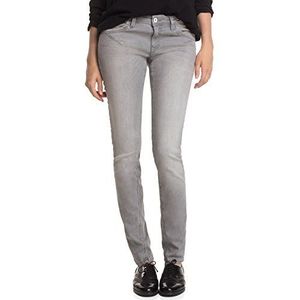edc by ESPRIT Dames Skinny Jeans Five, grijs (C Grey Denim 995), 27W x 32L