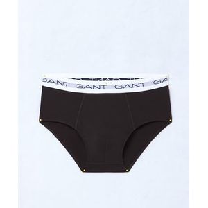 GANT Jongens Slip (set van 3), zwart, 146/152 cm