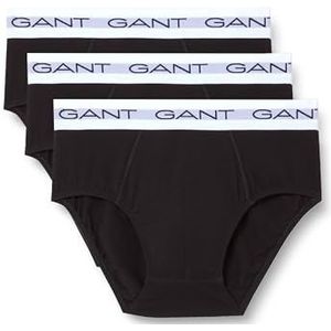 GANT Jongens Slip (3-pack), zwart, 146-152