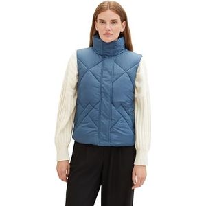TOM TAILOR Damesvest, 10904 - Stormy Sea Blue, M