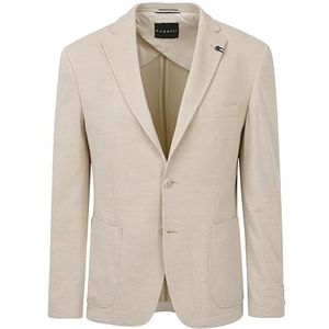 bugatti Casual zakelijke blazer voor heren, 30-beige, 56 Grote maten