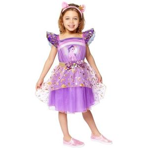 Amscan 9918489 - Meisjes Officieel gelicentieerd My Little Pony Pipp Petals Fancy Dress Kostuum Leeftijd: 6-8 jaar