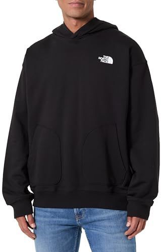 The North Face - Nse Oversized Hoodie - Zwart - Heren - Katoen