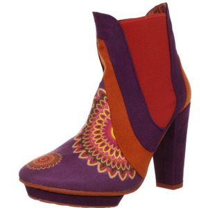 Desigual ANKLE BOOT ROMA 27AS211 dames fashion halfhoge laarzen & enkellaarsjes, Oranje Naranja Tierra 7015, 40 EU