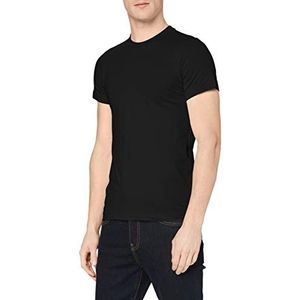 Stedman Apparel Mannen James ronde hals/ST9200 Premium Regular Fit Classic T-shirt met korte mouwen - zwart - XXL