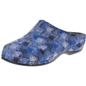 Berkemann Donata Pantoffels voor dames, Blauw multicolor., 42 EU