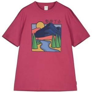 Springfield T-shirt, Fuchsia, XL
