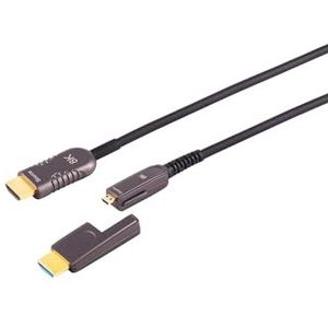 SHIVERPEAKS HDMI-aansluitkabel optische HDMI installatiekabelset, 10K, 50m merk