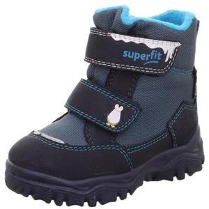 Superfit HUSKY1 Warm gevoerde sneeuwlaarzen, blauw/turquoise 8000, 19 EU breed, blauw turquoise 8000, 19 EU Ancho