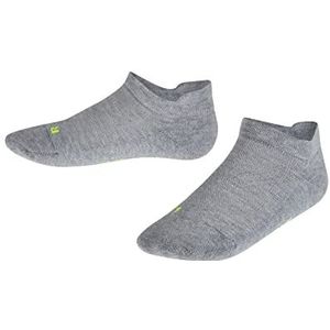 FALKE Uniseks-kind Korte sokken Cool Kick Sneaker K SN Ademend Sneldrogend Kort eenkleurig 1 Paar, Grijs (Light Grey 3400), 23-26