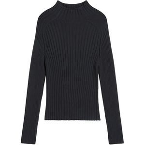 Marc O'Polo - Trui - Donkerblauw - Slanke Pasvorm - Lange Mouwen
