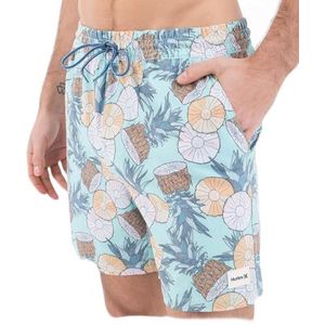 Boardshort Heren - Phantom Naturals Cannonball Volley 17"", Tropische Mist, M