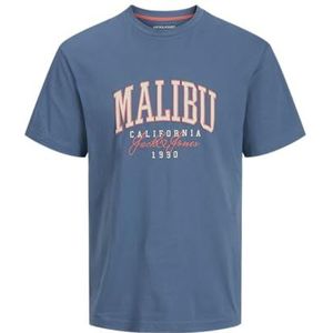 Jack & Jones Jjdetroit Tee Ss Crew Neck, Oceanview, M