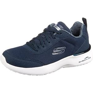 Skechers Skech-air Dynamight Fast Brake Sneakers voor dames, Navy Mesh White Trim, 39 EU