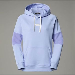 The North Face Terry Relaxed Sweatshirt met capuchon voor dames Purple Mint M