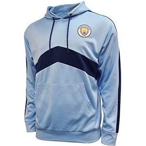 Icon Sports Manchester City F.c. Adult Pullover Hoodie Manchester City FC Adult Pullover Hoodie voor volwassenen (pak van 1)