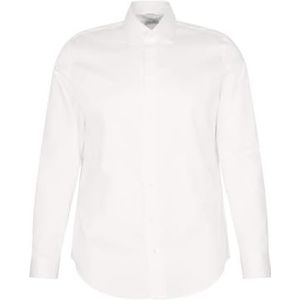 Seidensticker - Herenoverhemd - Wit - 100% Katoen - Extra Slim Fit