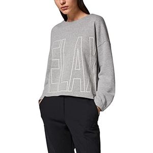 Comma CI Sweatshirt met lange mouwen 90d1 Placed Print Wordi, XS dames, 90d1 Placed Print Wordi
