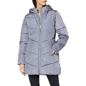 TOM TAILOR Dames Gewatteerde winterjas 1022829, 11281 - Dove Grey, M