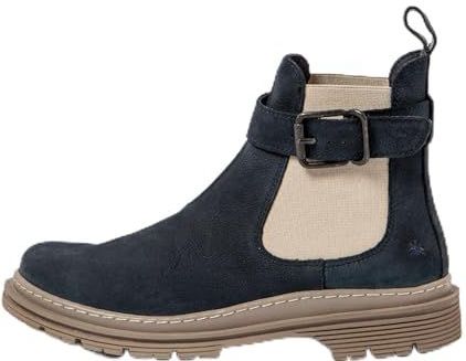 Art 1892 Birmingham dameslaarzen, navy-taupe, maat 37, marineblauw, taupe, 37 EU