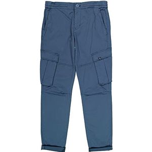 Garcia Heren Pants Non Denim Broek, Petrol Green, XS