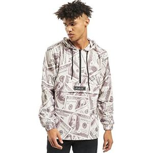 Mister Tee heren dollar windbreaker, zand, M