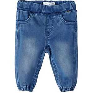 NAME IT Unisex Baby NBNBERLIN Baggy R Jeans 1310-TO NOOS Jeansbroek, Medium Blue Denim, 50, blauw (medium blue denim), 50 cm