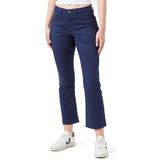 Crann - 7/8 Bootcut Twill - Broeken - Blauw - Dames