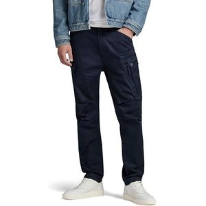 G-STAR RAW Cargobroek met rits voor heren, regular taps toelopende broek, Blauw (Mazarine Blauw D24720-c072-4213), 30W / 34L