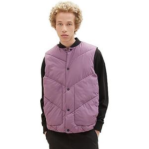 TOM TAILOR Denim Herenvest, 32248 - Dusty Grape, M