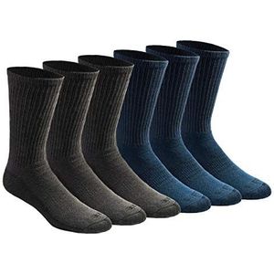 dickies Men's Multi-Pack Dri-tech Moisture Control Crew Socks