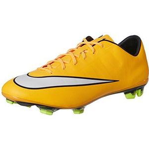 Nike Mercurial Veloce II FG Voetbalschoenen voor heren, Geel laser oranje wit zwart volt, 44 EU