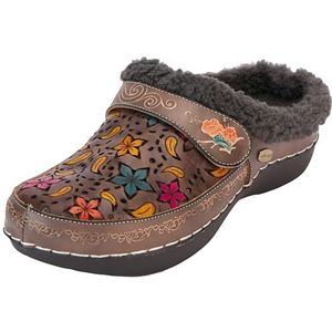 LAURA VITA BICLLYO 06, clog dames, grijs, 36 EU, Grijs, 36 EU