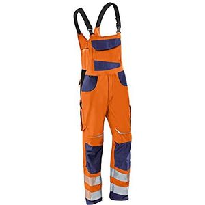 KÜBLER Workwear Kübler Reflectiq werkbroek PSA 2 | waarschuwingsoranje/donkerblauw | maat 106