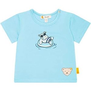 Steiff T-shirt met korte mouwen, Blue Topaz, regular voor baby's, Blauwe topaas, Regular