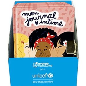Avenue Mandarine - collectie UNICEF, dagboek, CO183C, meerkleurig