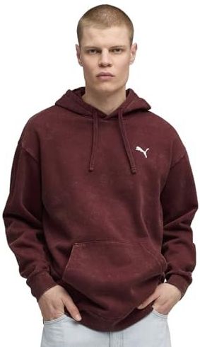 PUMA - Essentials Elevated - Hoodie - Verwassen - Relaxed Fit