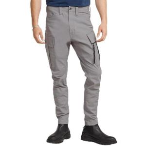 G-Star RAW 3D skinny cargobroek met ritssluiting 2.0, grijs (Sharkskin D24307-d504-g677), 34W x 32L