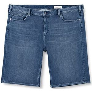 s.Oliver Big Size Heren jeansbroek, kort, blauw, 46, blauw, 46