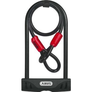 ABUS Facilo 32/150HB230 U-slot + USH32 beugel + Cobra kabel 10/120 - Fietsslot met dubbele vergrendeling - ABUS veiligheidsniveau 7 - 230 mm beugelhoogte