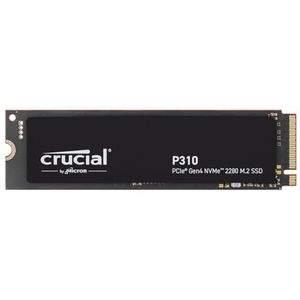 Crucial P310 2TB PCIe Gen4 NVMe M.2 2280 Interne Gaming SSD, tot 7.100 MB/s, Compatibel met Laptop, Desktop PC & Draagbare Gameconsoles, Solid State Drive - CT2000P310SSD801