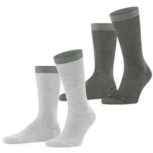 ESPRIT - Allover Stripe - Huissokken - Veelkleurig - 2 paar