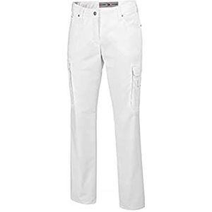 BP 1642-686 dames jeans gemengde stof met stretch wit, maat 42 l