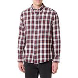 Gant Casual hemd lange mouw Rood Reg Windblown Flannel Check Sh 3250242/623
