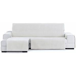Eysa Overtrek voor chaise longue, praktisch, oriënt, 290 cm, kleur 00/wit, links vooraanzicht