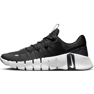 Nike Free Metcon 5 Herensneakers, Zwart Wit Antraciet, 48.5 EU