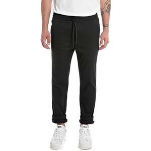 Replay Casual zakelijke broek voor heren, 098 Black, 32W / 30L