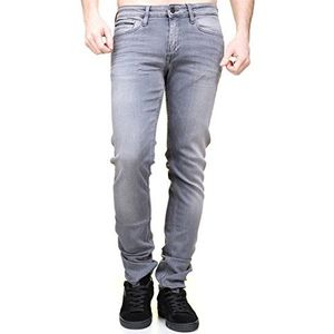 Calvin Klein Jeans Heren Slim Straight-Onyx Grey Broek, grijs (Onyx Grey 903), 31W x 32L