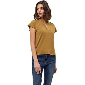 Peppercorn Rosalinda T-shirt voor dames, bruin, M